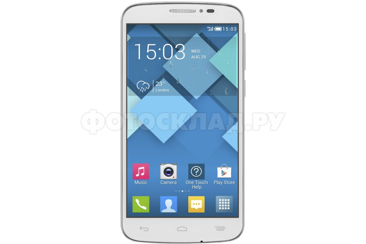 Смартфон Alcatel One Touch 7041D POP C7 Pure White по низким ценам в  интернет-магазине Фотосклад.ру