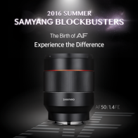 "Полтинник" с автофокусом: вторая премьера от Samyang