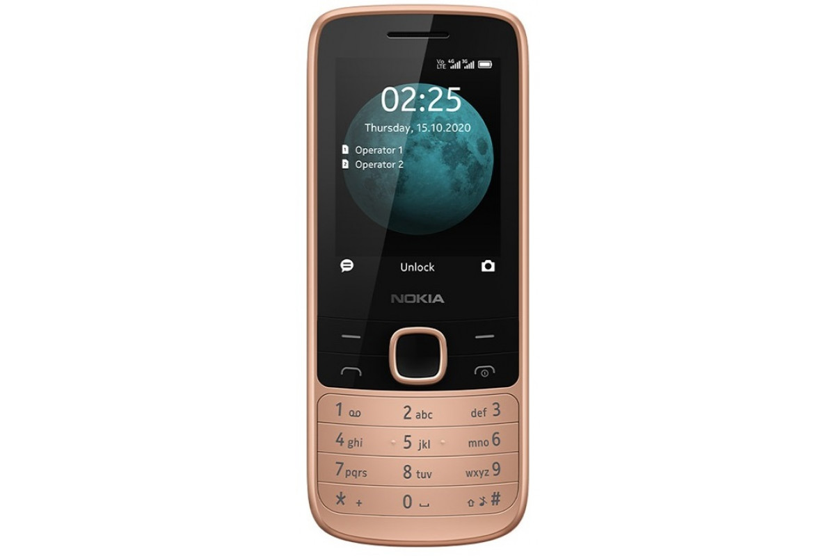 Мобильный телефон Nokia 225 4G Dual Sim Песочный по низким ценам в  интернет-магазине Фотосклад.ру