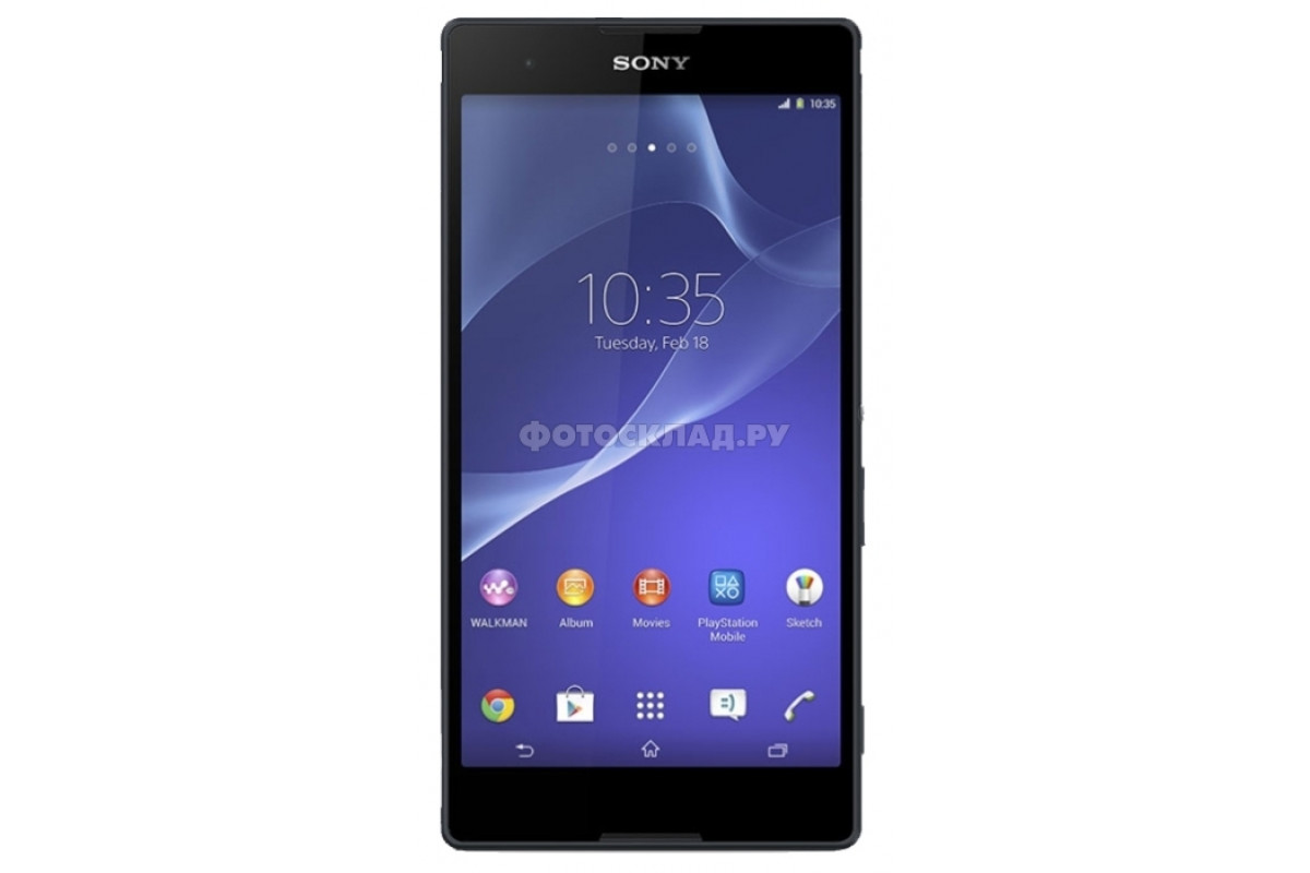 Смартфон Sony D5322 Xperia T2 Ultra Dual Black ( по низким ценам в  интернет-магазине Фотосклад.ру