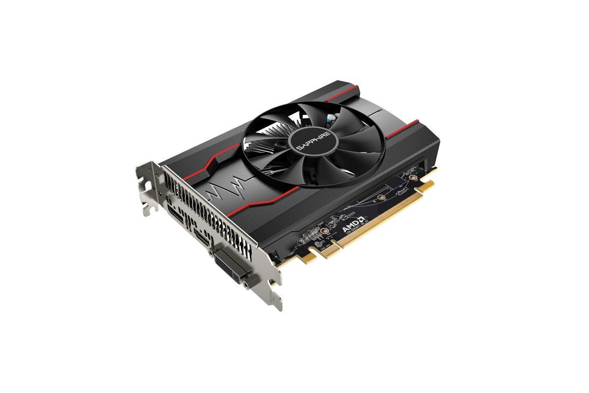 Видеокарта Sapphire PCI-E 11268-01-20G RX 550 4G OC AMD Radeon RX 550  4096Mb 128bit GDDR5 1206/7000 DVIx1/HDMIx1/DPx1/HDCP Ret по низким ценам в  интернет-магазине Фотосклад.ру