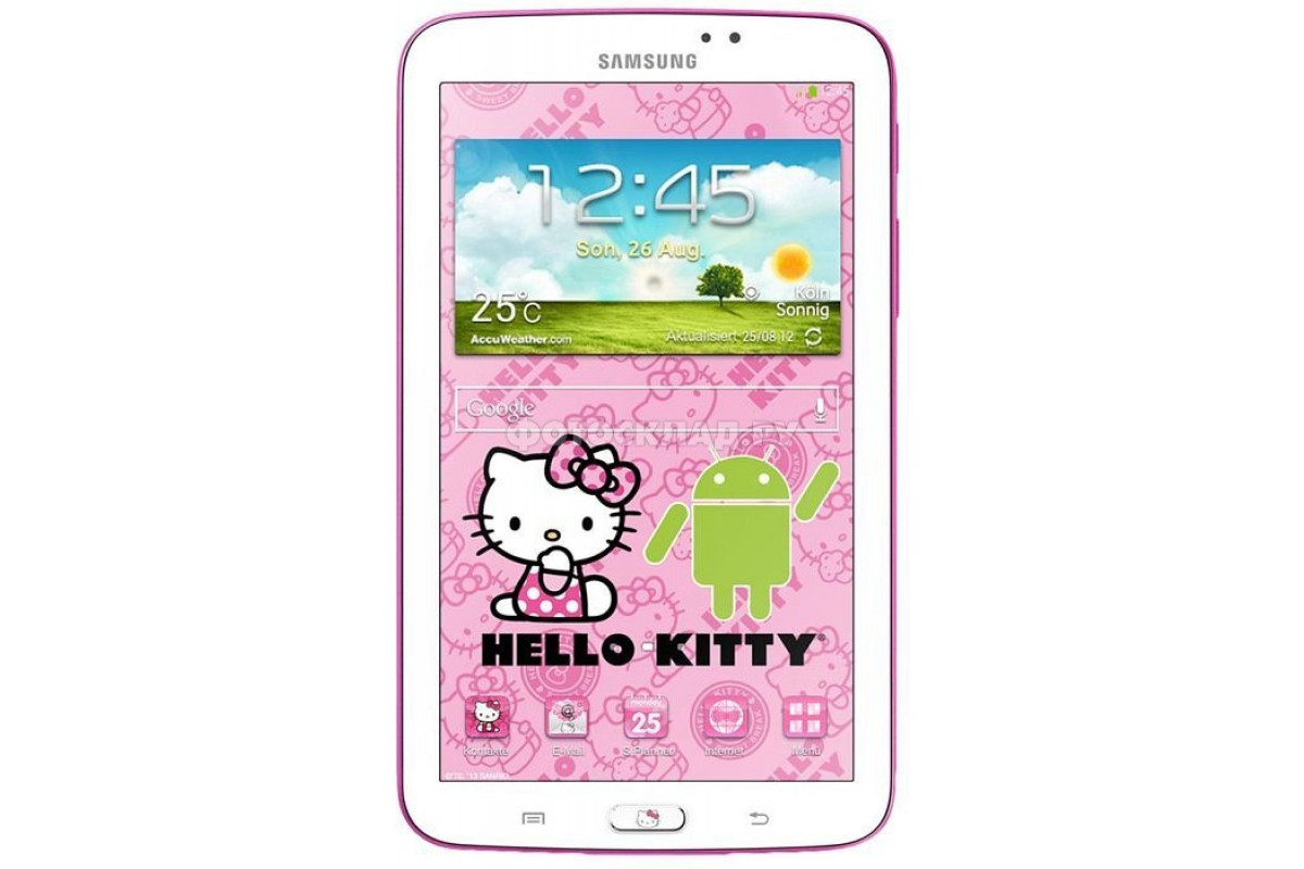 Планшет Samsung SM-T210 Galaxy Tab 3 7.0 8Gb white Hello Kitty по низким  ценам в интернет-магазине Фотосклад.ру