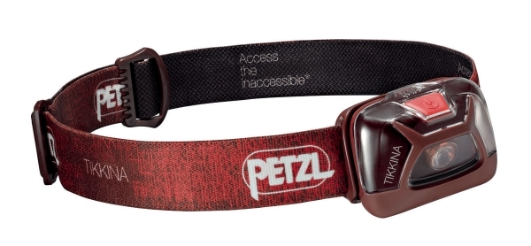 <b>Фонарь светодиодный налобный Petzl</b> Tikkina красный, 150 лм ...