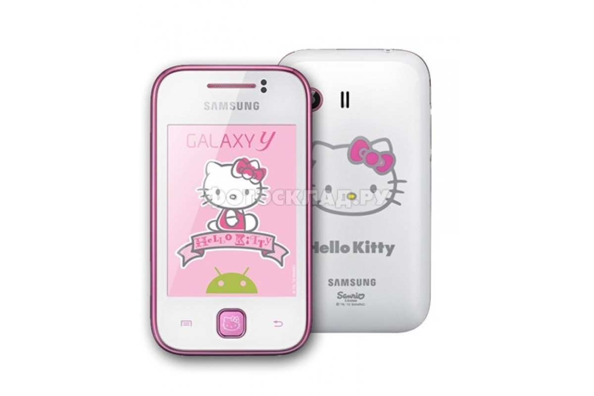 Смартфон Samsung GT-S5360 Galaxy Y Hello Kitty (белый) по низким ценам в  интернет-магазине Фотосклад.ру