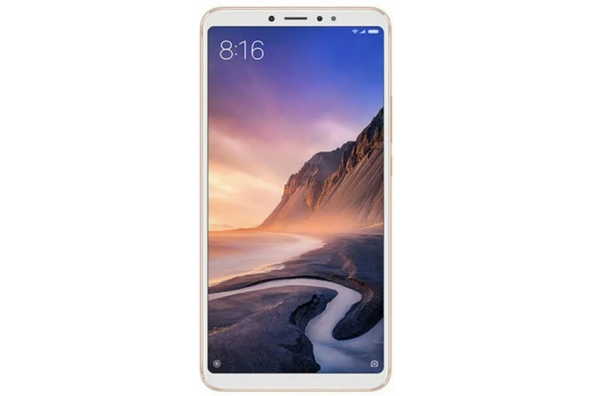 Смартфон Xiaomi Mi Max 3 6/128Gb Gold (Золотистый) Ch Spec with Global ROM  по низким ценам в интернет-магазине Фотосклад.ру