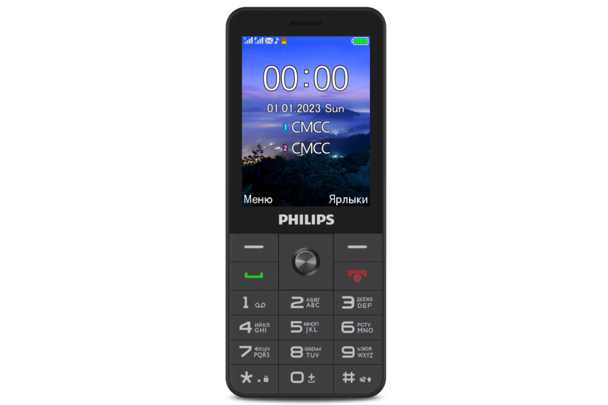 Мобильный телефон Philips Xenium E6808 4G Черный - купить по низким ценам -  отзывы, фото, видеообзоры