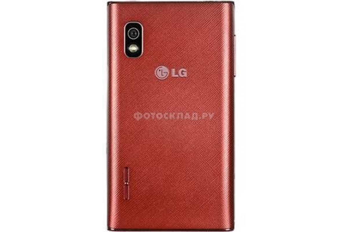 Смартфон LG E615 Optimus L5 Dual red white по низким ценам в  интернет-магазине Фотосклад.ру