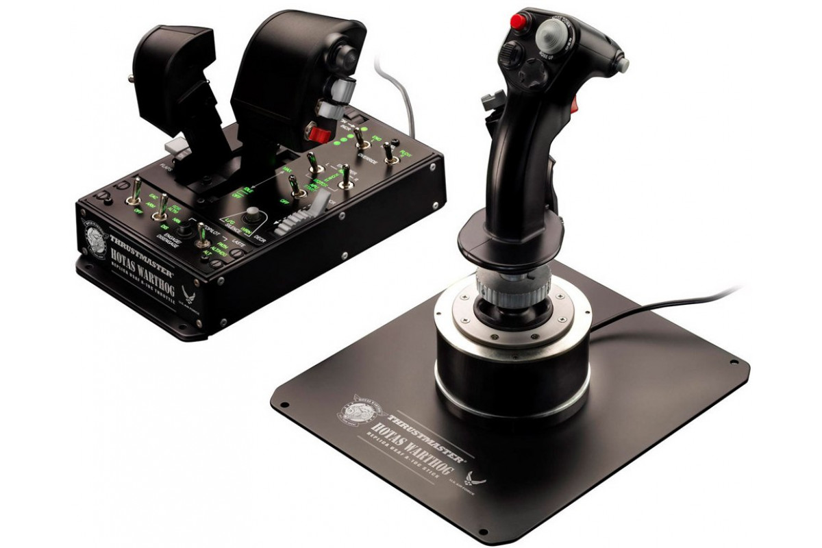 Джойстик Thrustmaster Hotas Warthog, PC купить по низким ценам - отзывы,  фото, видеообзоры