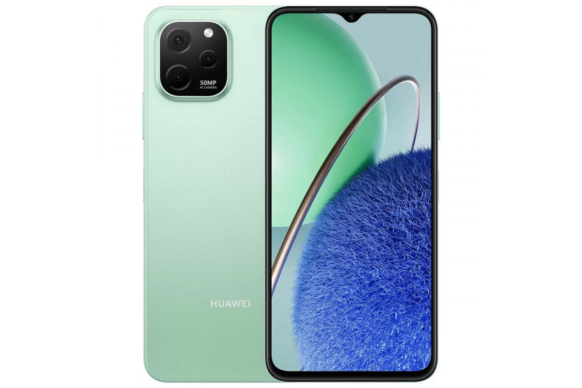 Смартфон Huawei Nova Y61 4/64 GB Мятный зеленый по низким ценам в  интернет-магазине Фотосклад.ру