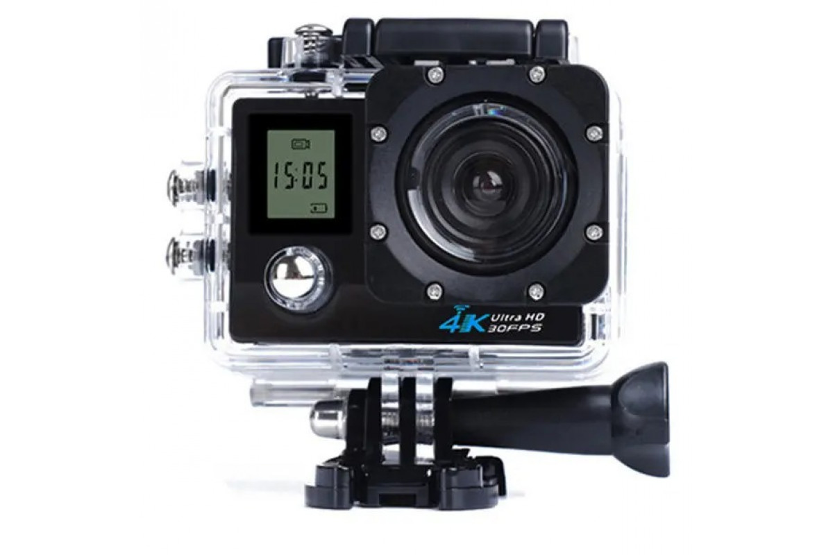 Sport Action Camera 4k 2 LCD Screen