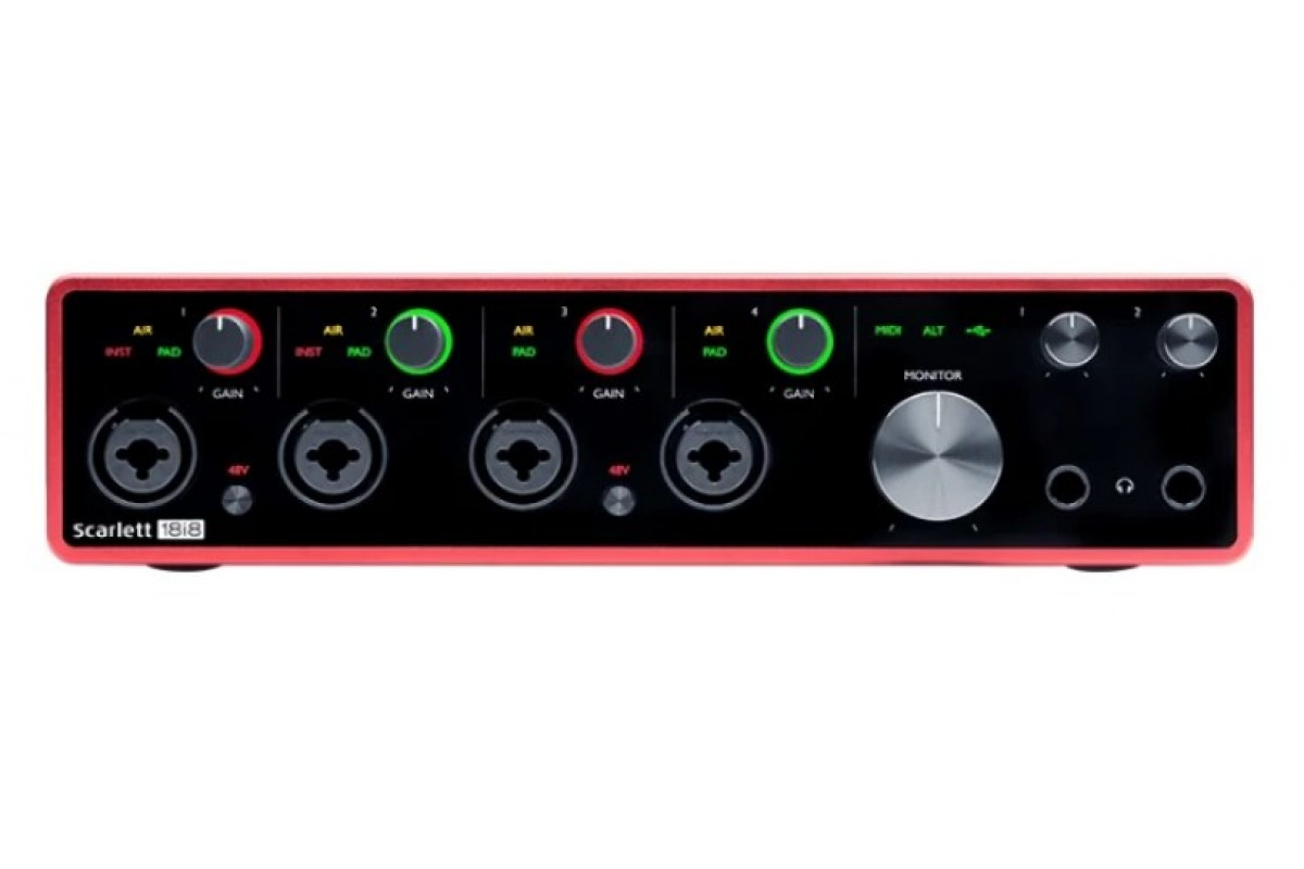 Звуковая карта focusrite scarlett 4i4