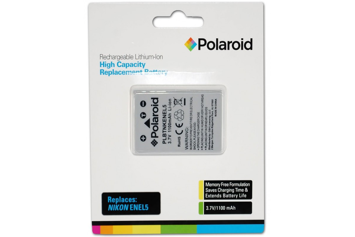 Как поменять батарейки в полароид Аккумулятор Polaroid En-el5 для Nikon Coolpix P100, P6000, S10, P4 по низким цен