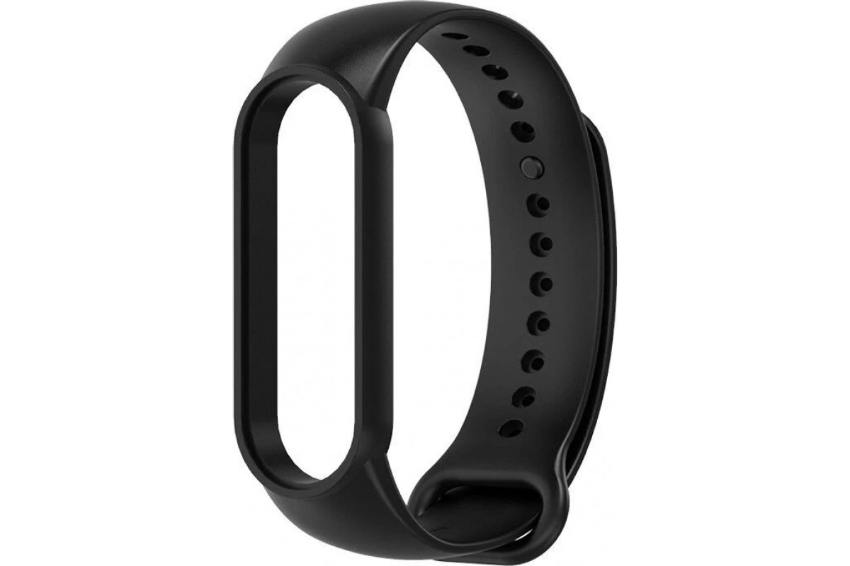 Ремешок для Xiaomi mi Band 5/6 (черный)