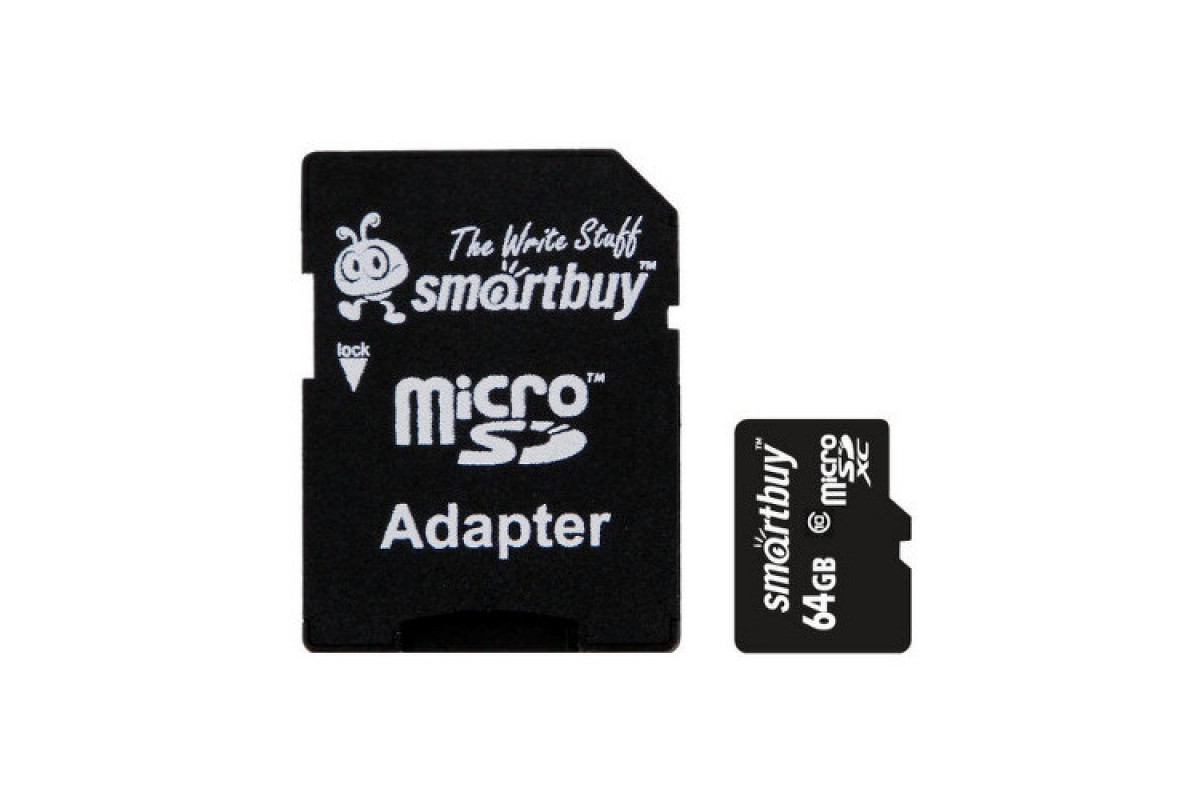 Карта памяти smartbuy 64gb microsd