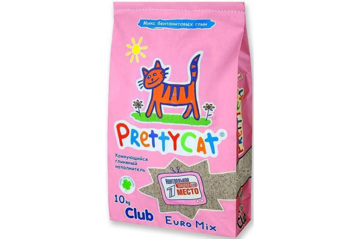 Наполнитель для кошачьего туалета prettycat