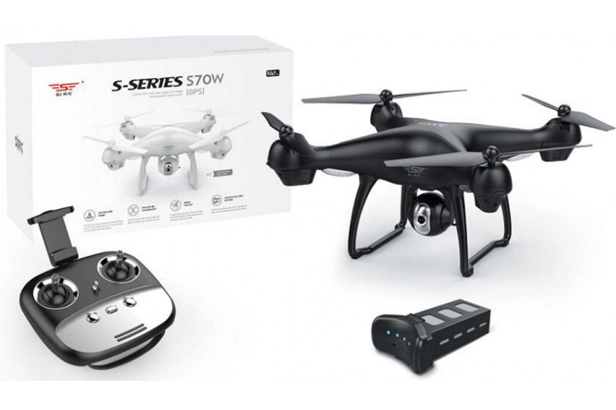Квадрокоптер p5 pro. Квадрокоптер SJRC s70w. SJRC SJ-s70w White