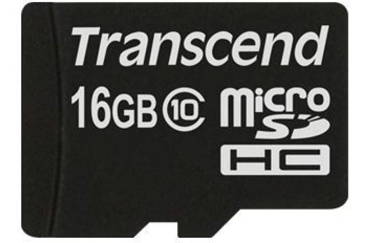 Карта памяти transcend microsdhc 16 гб class 10