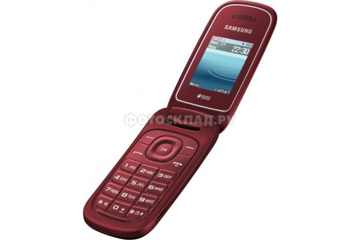 Samsung e1272 (красный)