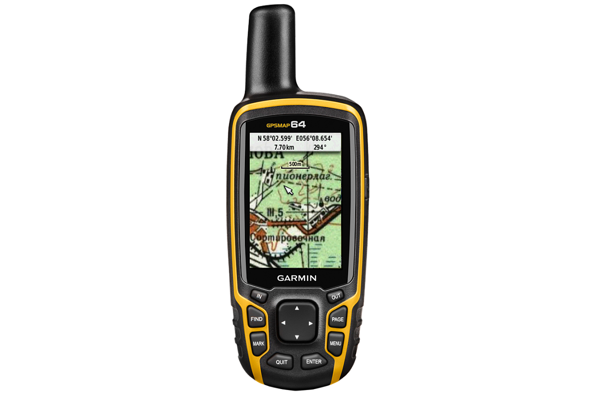 Лучший туристический навигатор. GPS-навигатор Garmin GPSMAP 64. Garmin GPSMAP 64st.