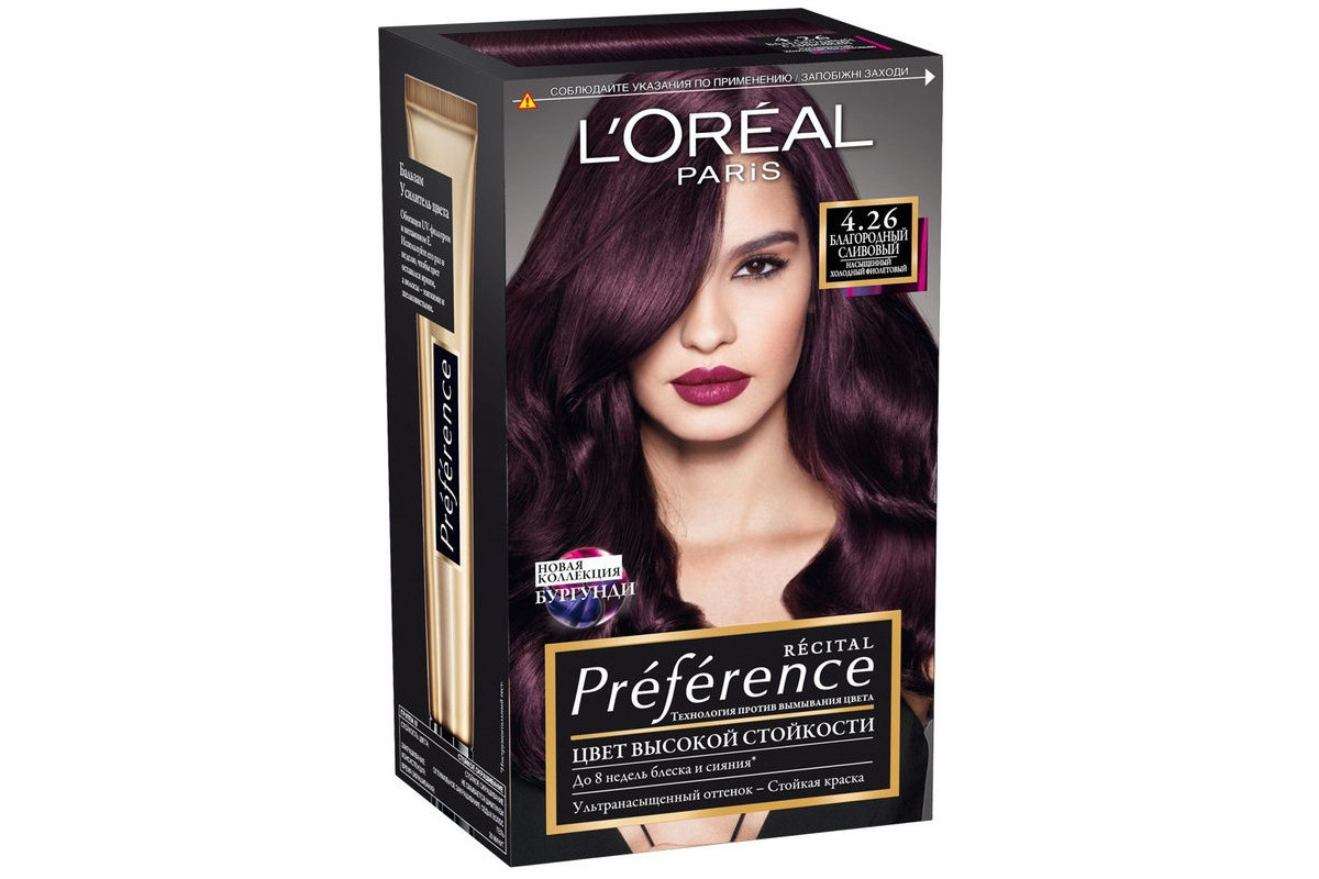 Архив товаров Фотосклад - L&apos;Oreal Preference Краска для волос тон 4.26...