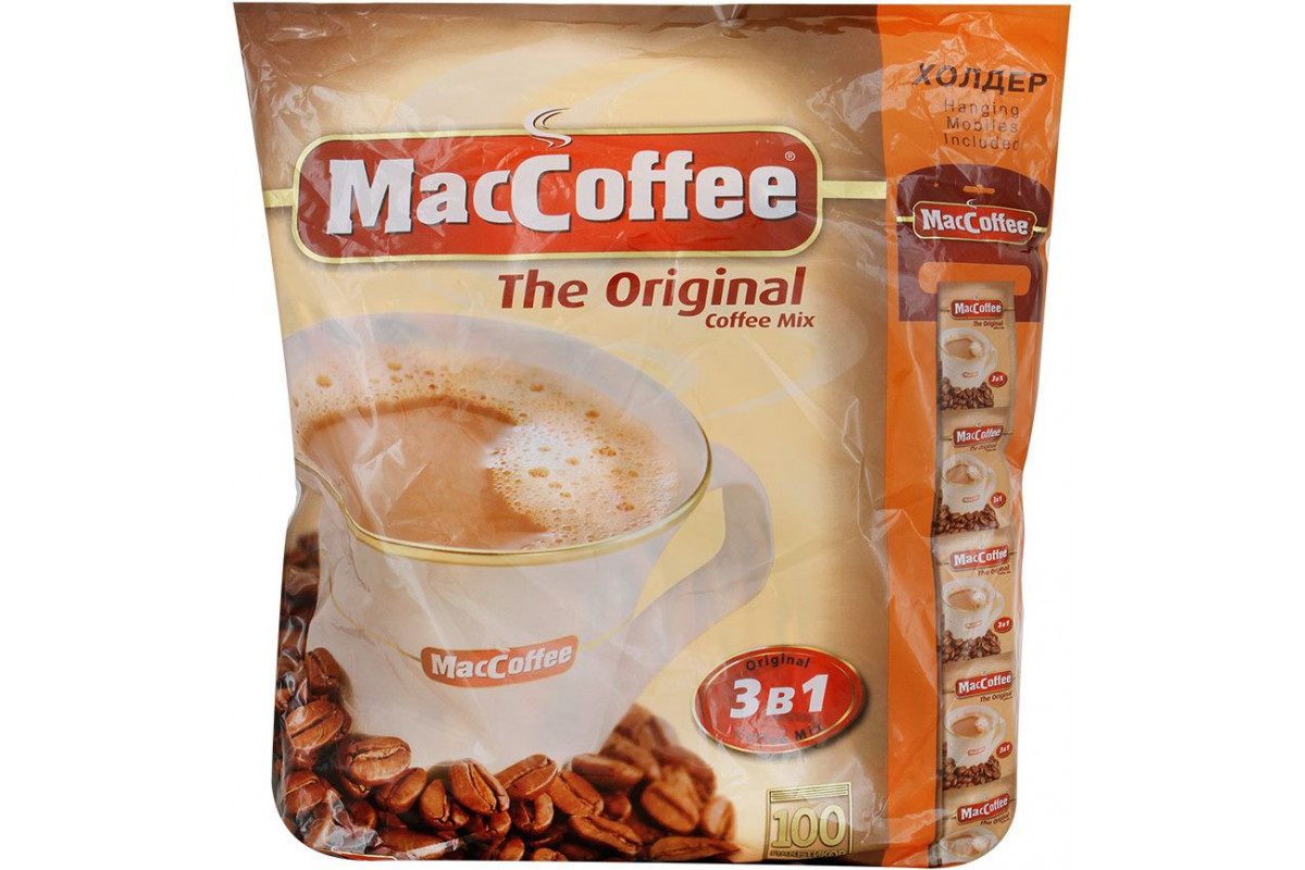 Кофе MACCOFFEE 3в1 100*20г