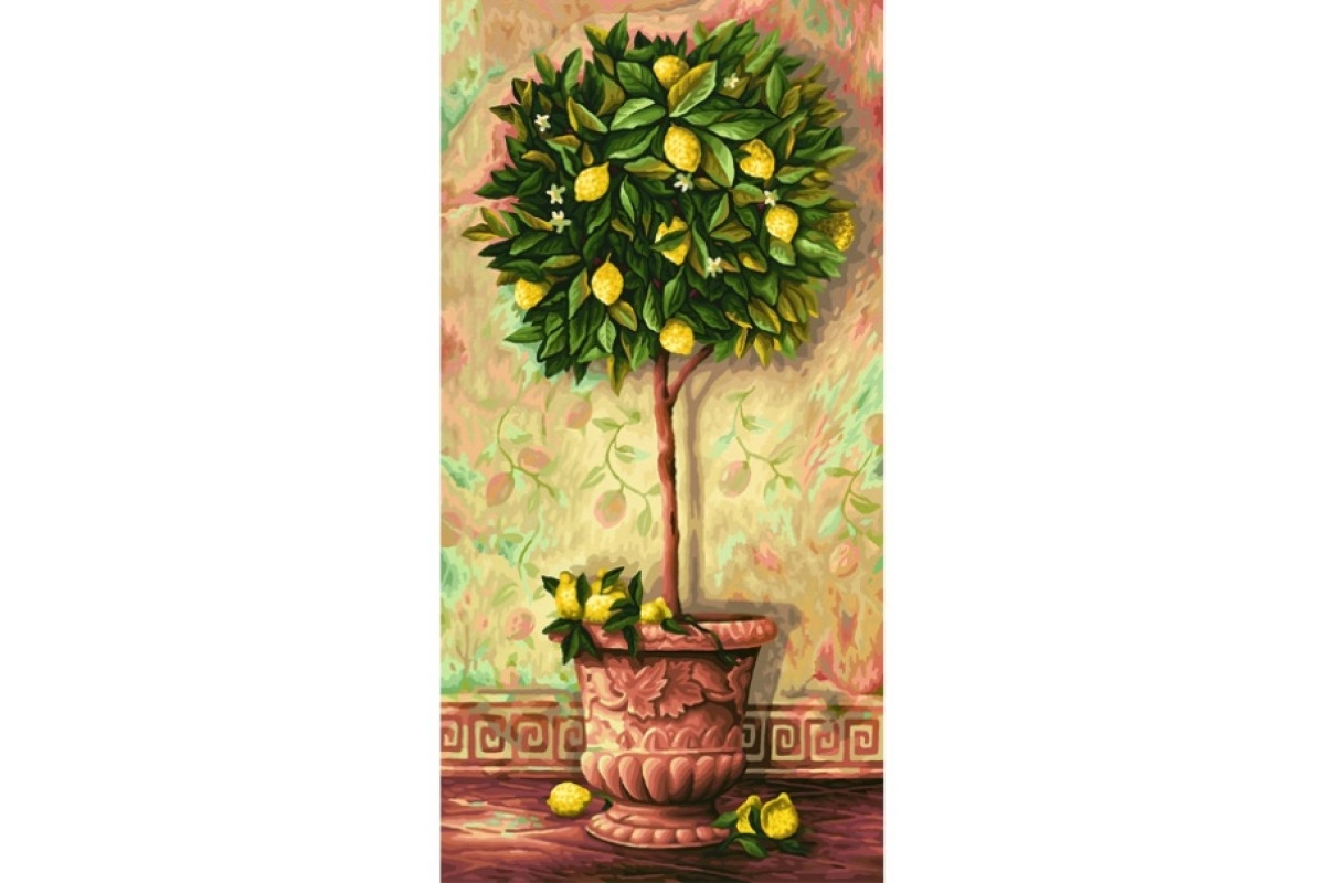 Картина по номерам лимонное дерево Schipper