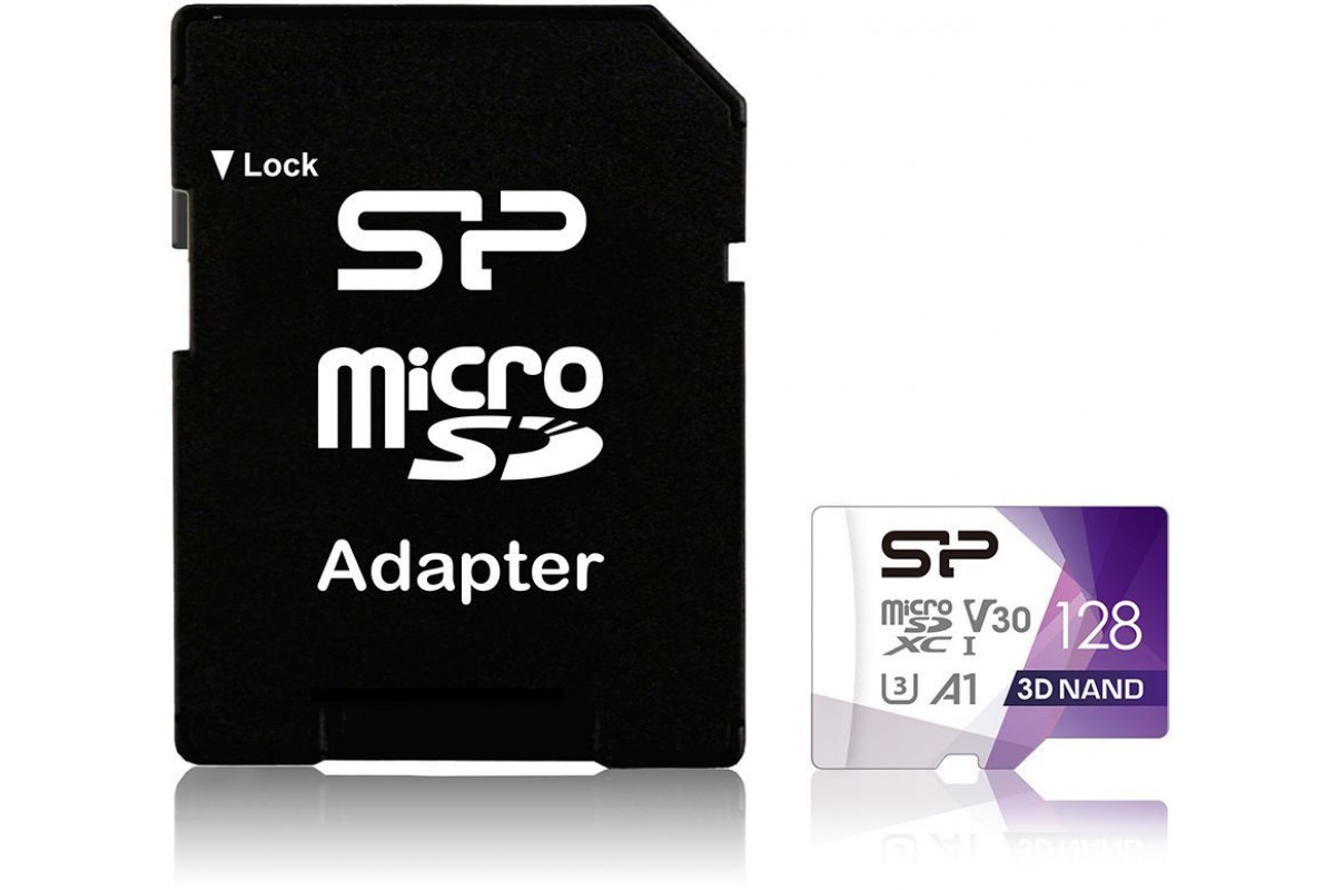 Карта памяти 128gb kingston sdcs2 128gb microsdxc class 10 uhs i sd adapter